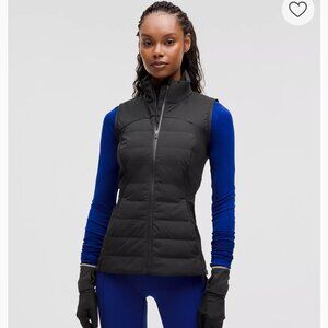 Lululemon Down for it All Black Vest size 4
